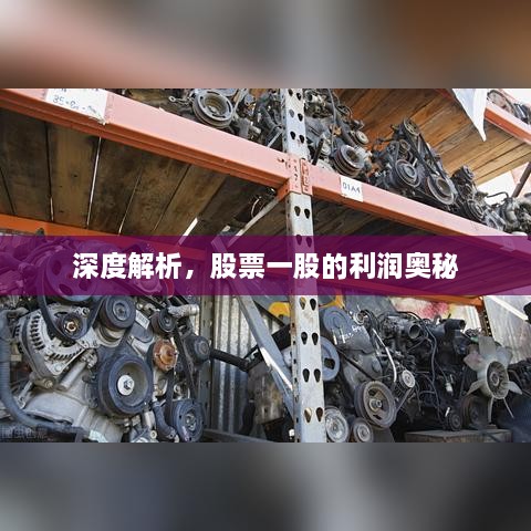 深度解析，股票一股的利潤奧秘