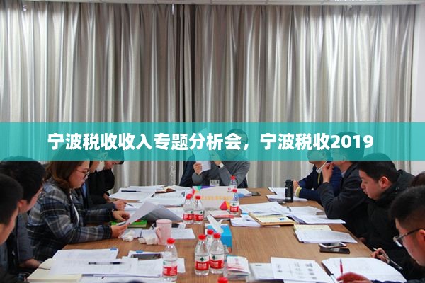 寧波稅收收入專題分析會(huì)，寧波稅收2019 