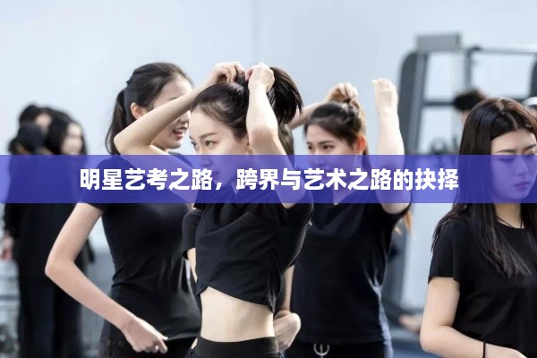 明星藝考之路，跨界與藝術之路的抉擇