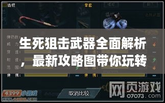 生死狙擊武器全面解析，最新攻略圖帶你玩轉(zhuǎn)武器選擇！