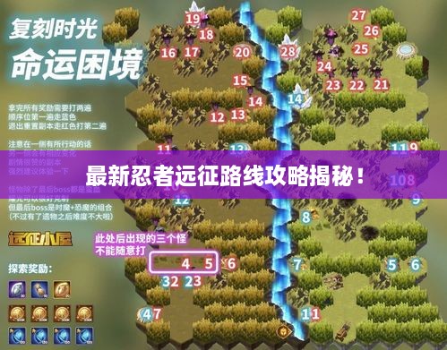 最新忍者遠(yuǎn)征路線攻略揭秘！