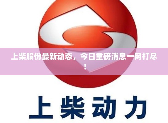 上柴股份最新動(dòng)態(tài)，今日重磅消息一網(wǎng)打盡！