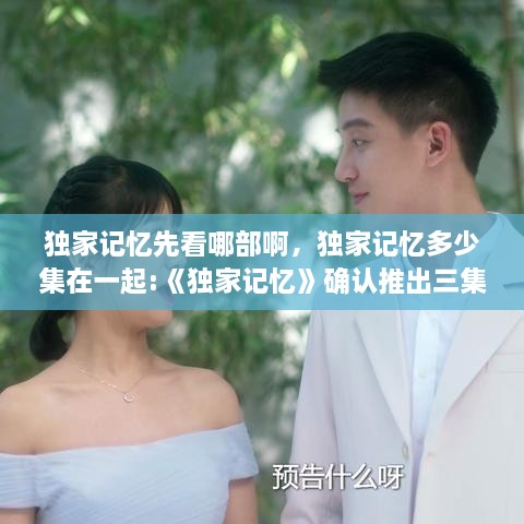 獨家記憶先看哪部啊，獨家記憶多少集在一起:《獨家記憶》確認推出三集番外 