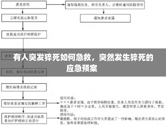 有人突發(fā)猝死如何急救，突然發(fā)生猝死的應(yīng)急預案 