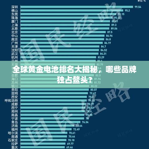 全球黃金電池排名大揭秘，哪些品牌獨占鰲頭？